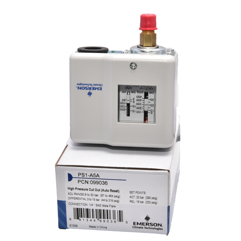 热荐 艾默生 压力开关 PS1-A5A 单压压力控制器