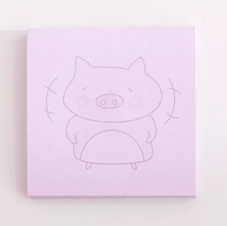 Cartoon handheld notebook for students, note