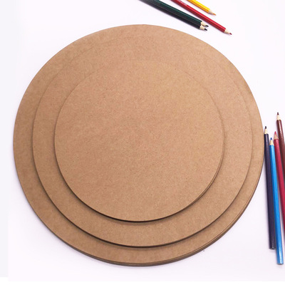 牛皮纸手绘画纸加厚圆形素描纸彩铅画纸油画棒用牛卡纸 镜面宣纸