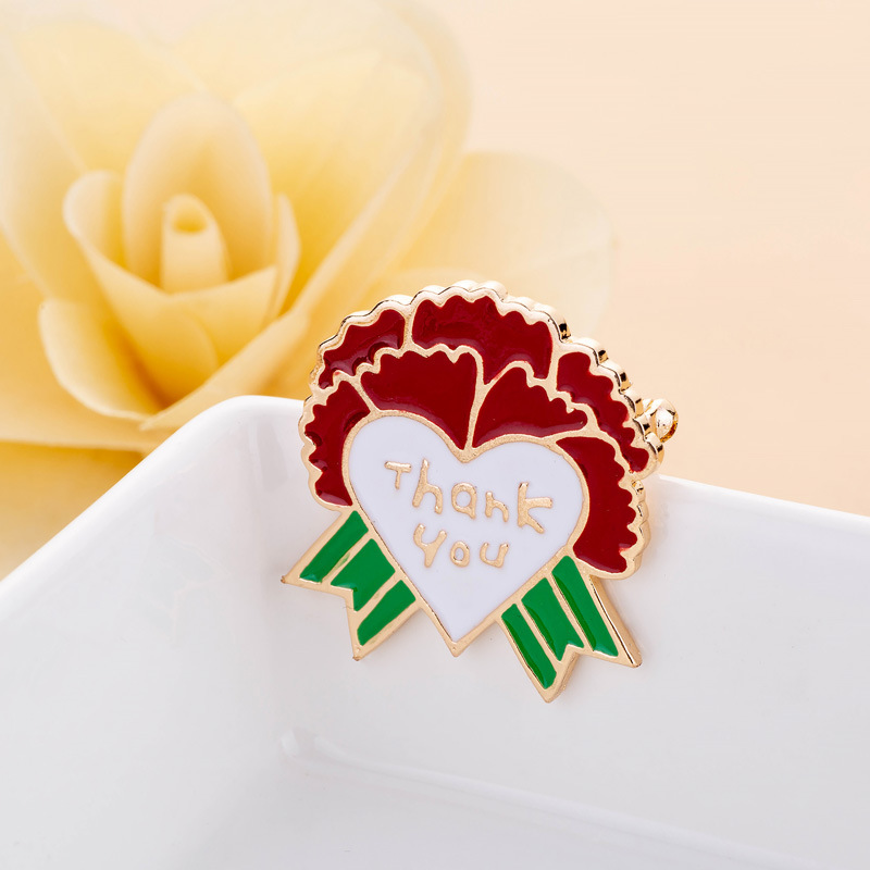11g Weight Brooches Classification Daily Occasion Alloy Material Mother'S Day Festival Flower Pattern Women's Gender Plating Design Elegant Style Elegant Flower Alloy Plating Women's Brooches 10