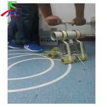 捷胜地坪划线机 弧度圆形地面推线机 胶带贴边贴带设备 单人作业