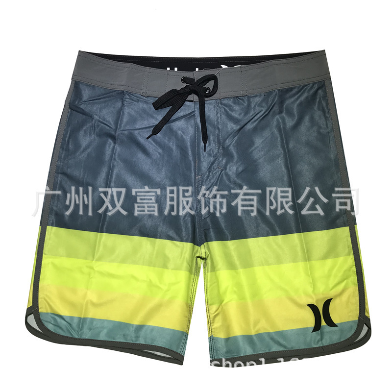 Stretch Men's 3D Quick Dry Beach Pants Beach Clothing Surfer Pants Drifting Pulp Board Sports Loose Casual Shorts