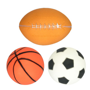 4 inch PVC football basketball football set children inflatable toys small ball outdoor sports sporting goods