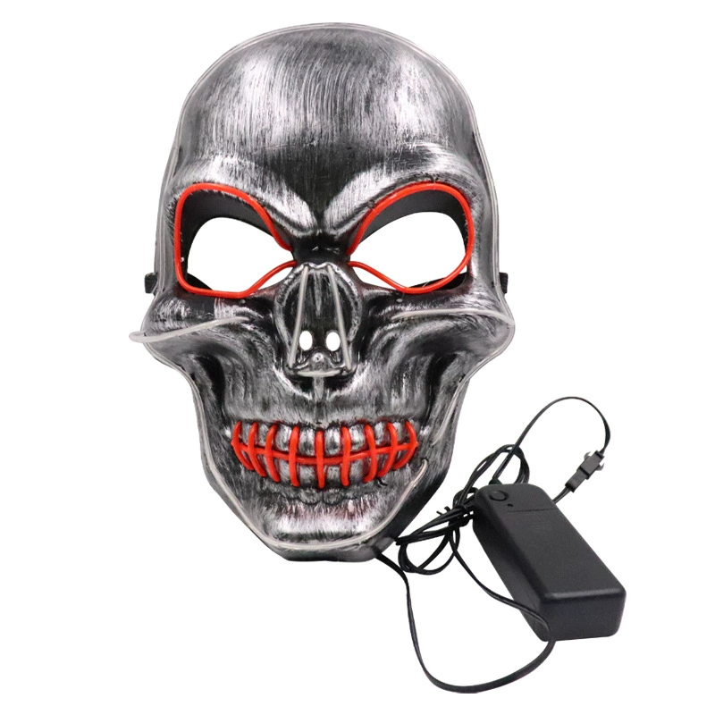 Хэллоуинская skull horror светящаяся маска череп голова пугающая холодная маска воскрешение призрак фестиваль вечеринка призрак мозг