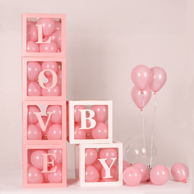 Net red LOVE surprise box balloon transp...