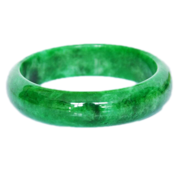 铁龙生满绿玉镯祖母绿玉石镯子翡翠干青手镯玉器工艺品批发
