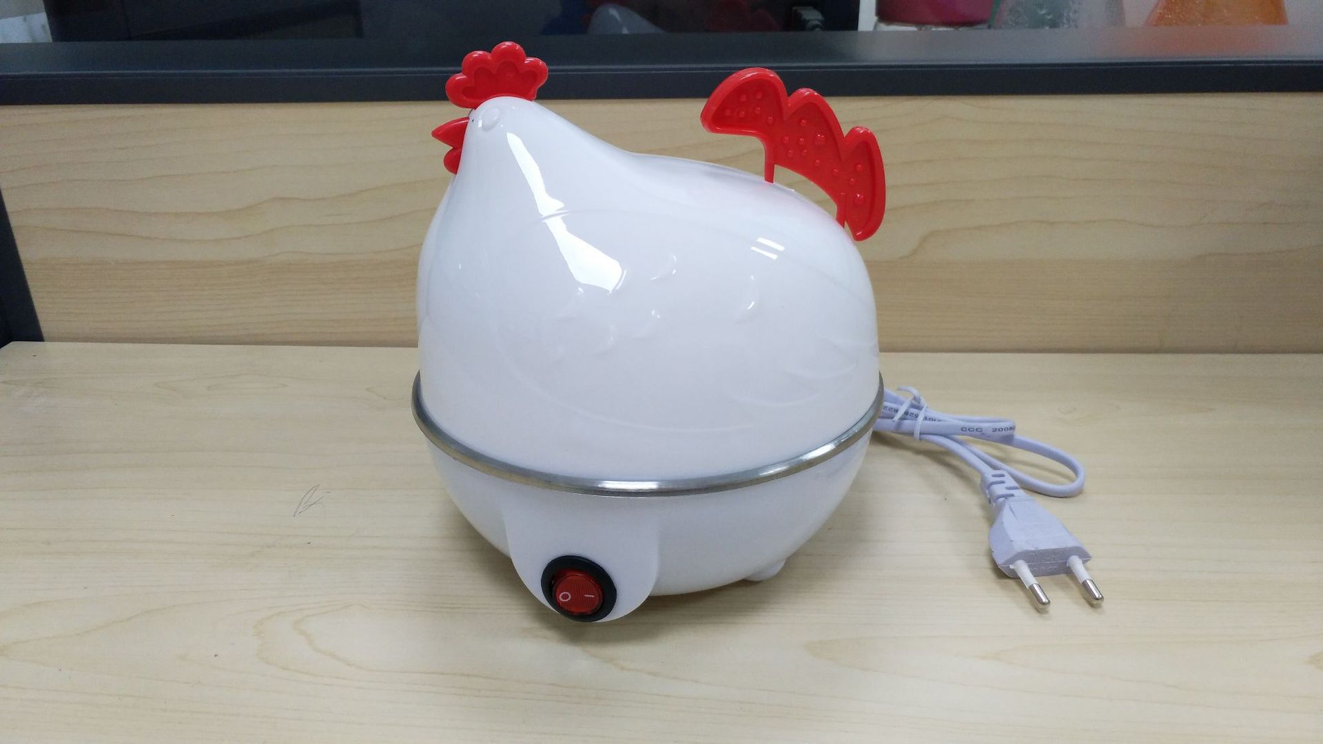 Eierkoker in kipvorm multifunctionele eierstomer voor ontbijt_voghion.com