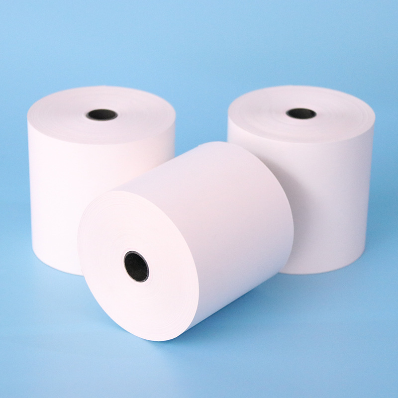 80*80 thermal cashier paper, supermarket receipt paper, 80mm catering takeout printing paper, bank calling paper 8080