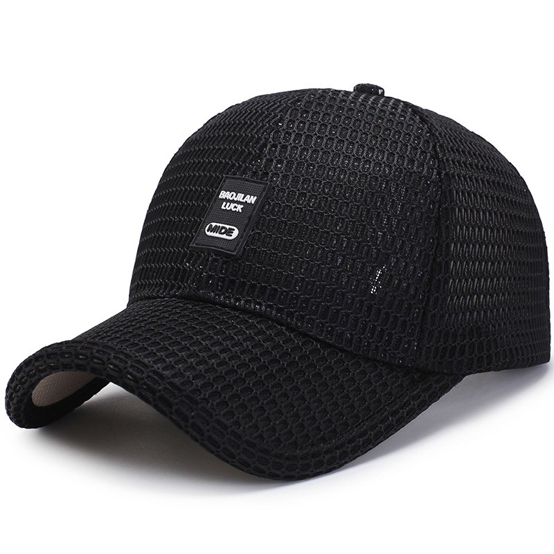 für Herren Outdoor Baseball Korean Edition Schutz und Sonnenschutz Summer Cool Net Sun Duck Tongue Hat_voghion.com