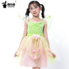 Butterfly Fairy The Little Princess Green Goblin Fairy children Costume Halloween Dance stage Act Fairy