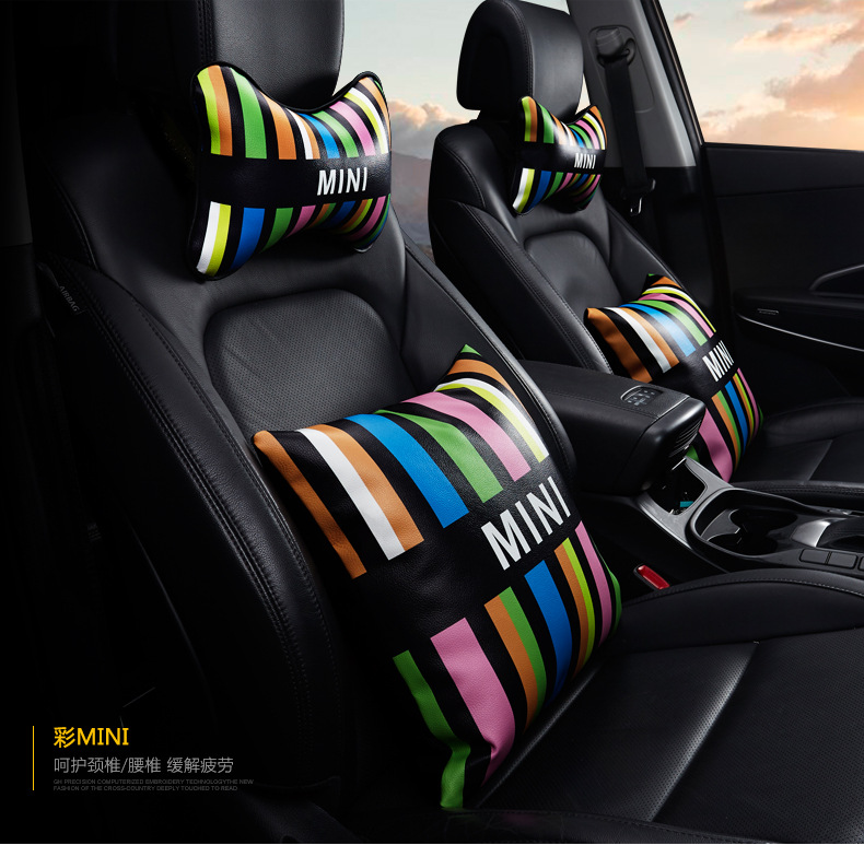 Wholesale cartoon waist gift car pillow advertising waist cushion pillow back cushion office sofa car cushion
