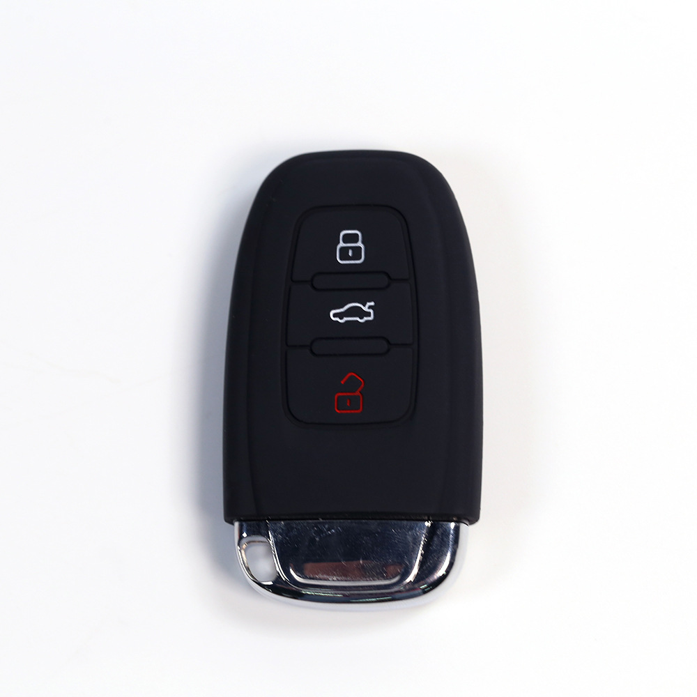 For Audi A6L RS6 RS7 silicone key case R8 S8 key case RS5S4 remote control case Silica ge