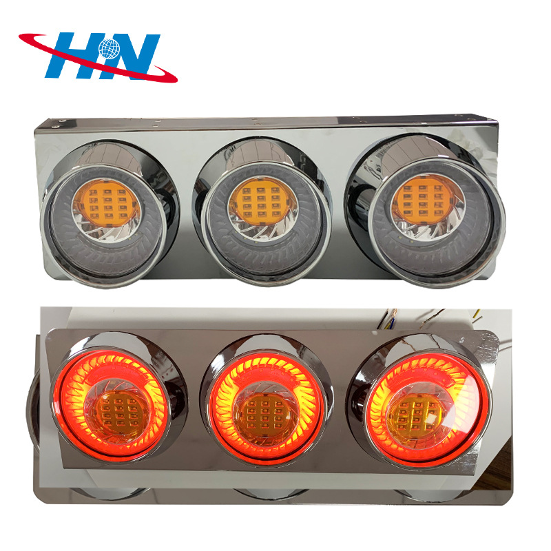 Aplicable a japonés nuevo triple 200led luz trasera camión luz remolque