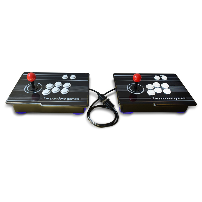 2710 One Duo household Arcade Joystick Moonlight box 9D combat Electronic games Double Handle
