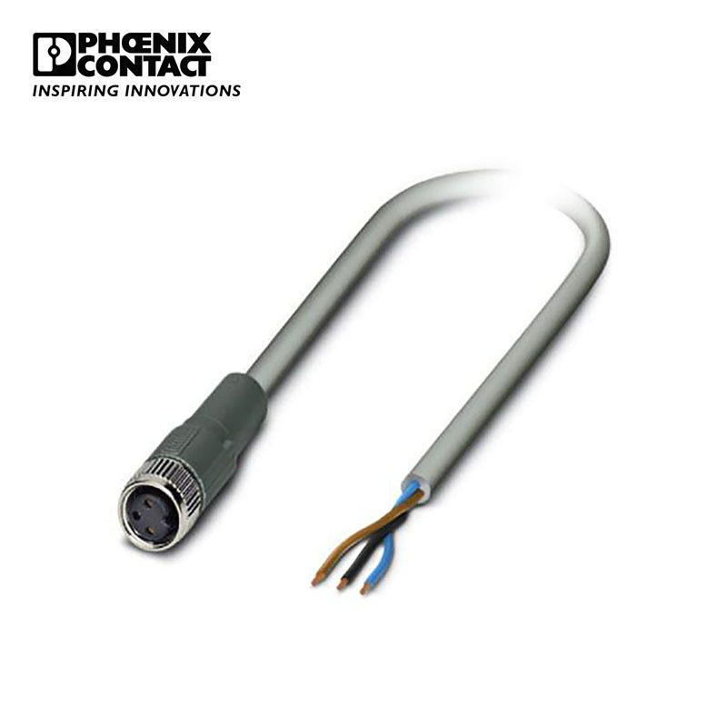 菲尼克斯 传感器/执行器电缆 - SAC-3P- 5,0-C20/M 8FS - 1410936
