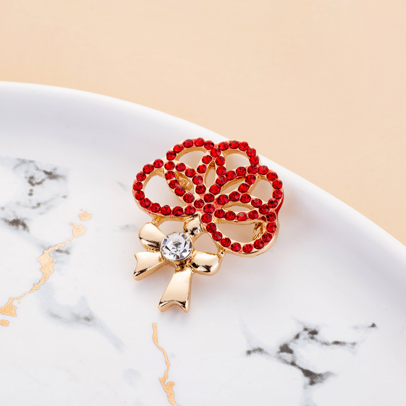 11g Weight Brooches Classification Daily Occasion Alloy Material Mother'S Day Festival Flower Pattern Women's Gender Plating Design Elegant Style Elegant Flower Alloy Plating Women's Brooches 15