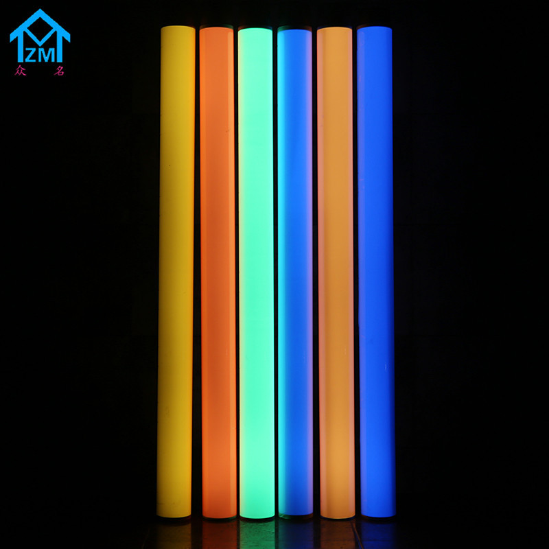 Cinta luminosa de color transfronteriza Advertencia de escenario de alto brillo Cinta fluorescente de almacenamiento de luz autoluminiscente 3 metros de largo