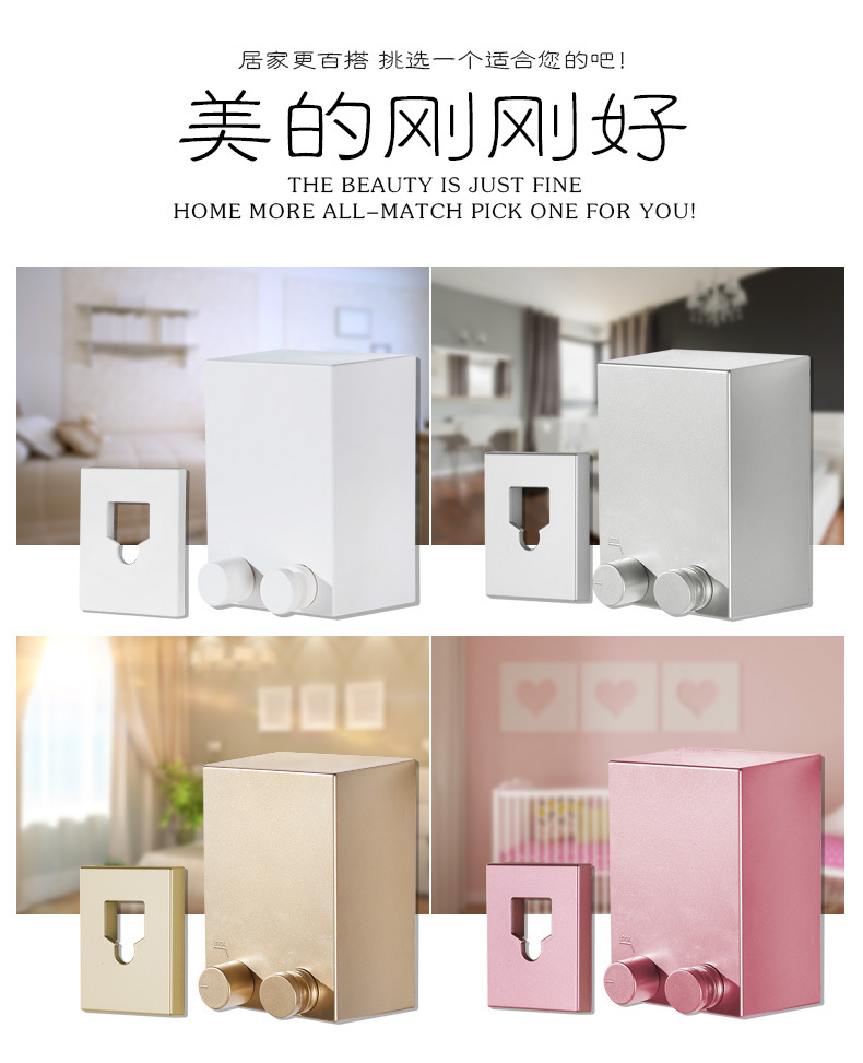 阳台隐形收缩晾衣绳免打孔壁挂室内伸缩钢丝绳架酒店浴室晾衣神器|ms