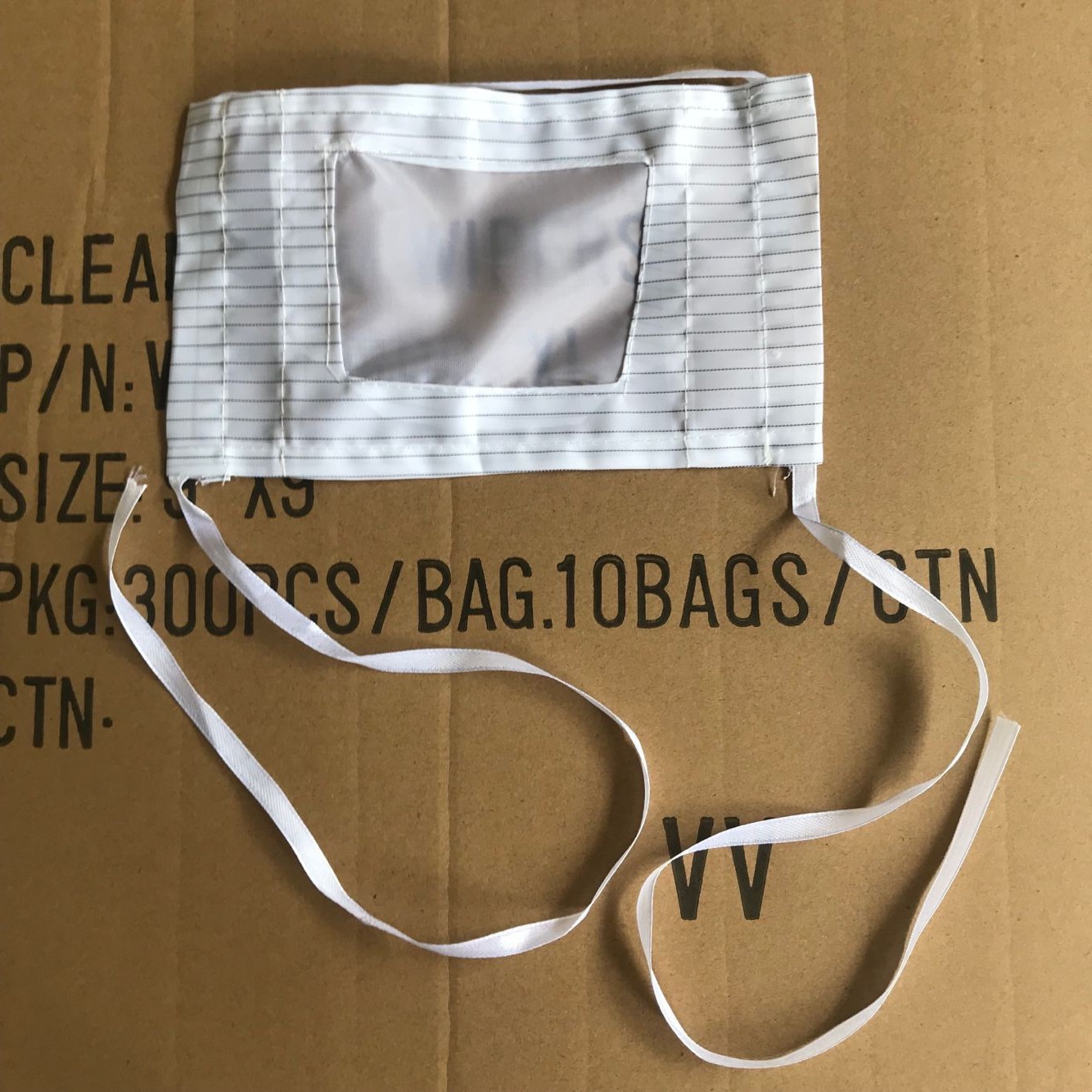 防静电口罩 防静电带网口罩 防静电服 防静电防尘条纹口罩 包邮