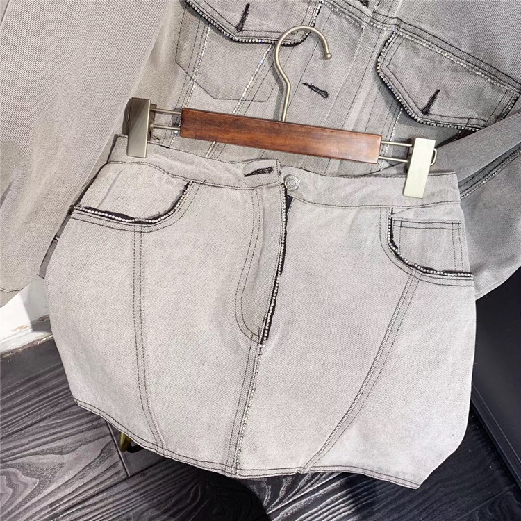 Costume femme en Mélange de coton - Ref 3335002 Image 5