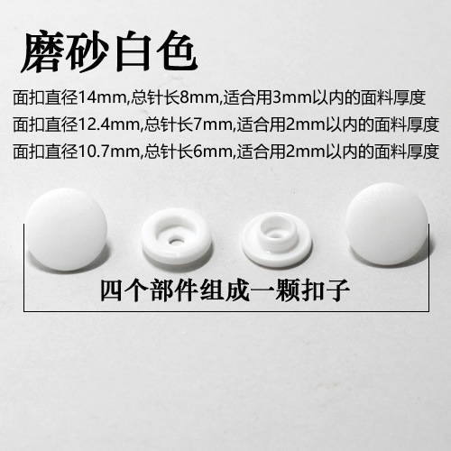 Matte, white