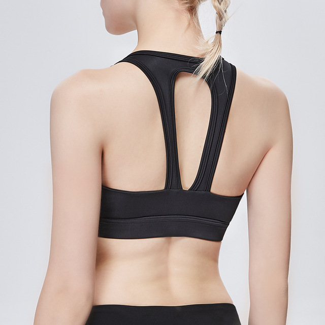 New Nylon Beauty Back Professional Sports Bra High Bullet Shock-proof Amazon Explosive Yoga Sports vest