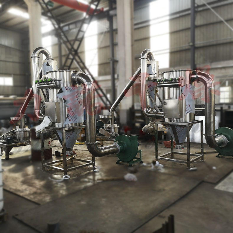 中药材粉碎机-连续式快速磨粉机-超微超细研磨打粉机-请选力诺牌