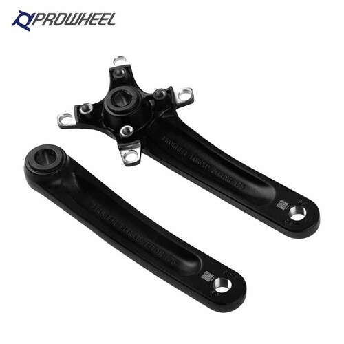 prowheel Haomeng mountain bike crankset 104BCD square hole crankset modified single and double disc left and right cranks