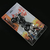 Motorcycle for double, metal car model, minifigure