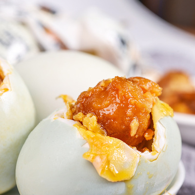 海鸭蛋50g20枚 北部湾烤流油咸鸭蛋 起沙流油