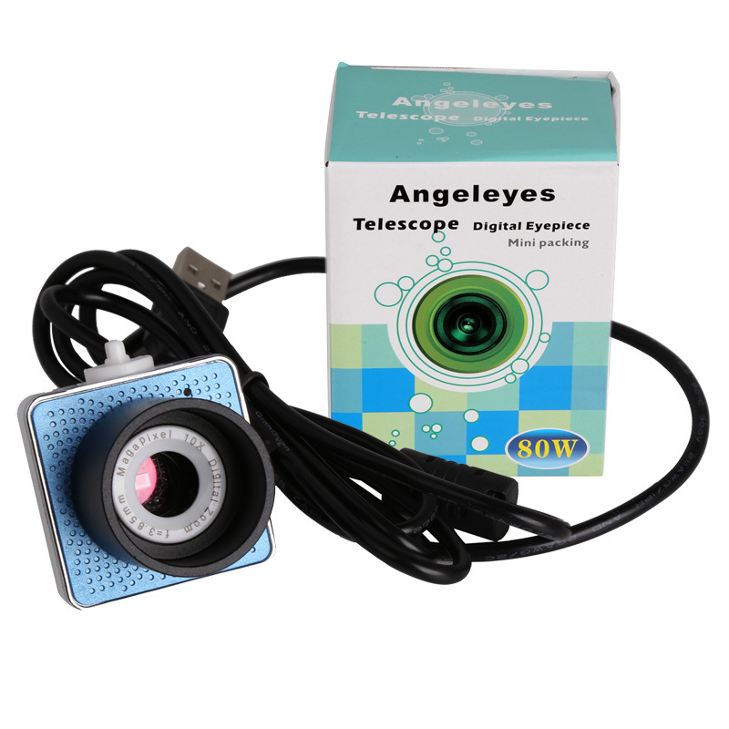 Angeleyes电子目镜80w像素高清天文望远镜摄像头可连电脑显示图片