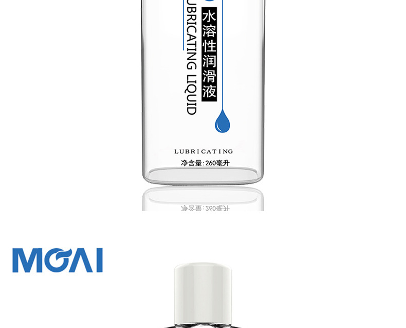 Mo Ai 260ml Water-Based Hyaluronic Acid Lubricant, Fragrance-Free, Transparent Body Glide — detail image 20