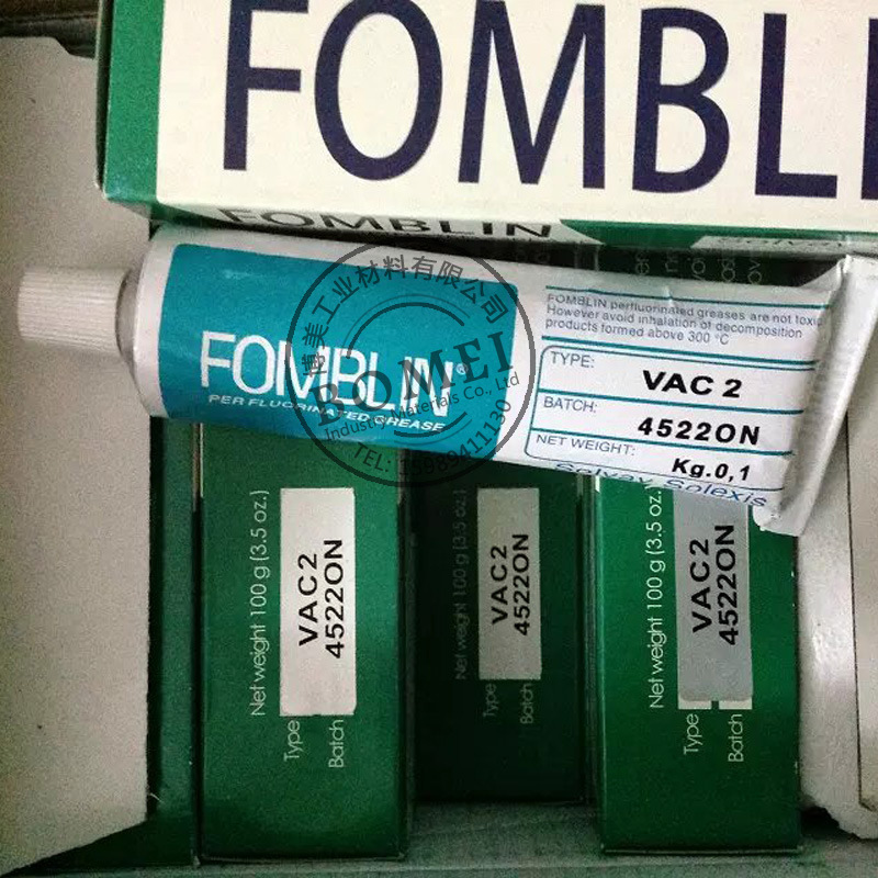 苏威FOMBLIN全氟聚醚润滑油脂VAC2针筒推拉式 软管包装VAC 2