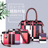 Fashionable set, one-shoulder bag, shoulder bag, 2019, 3 piece set