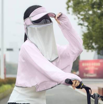 货源厂家新款的多功能防晒口罩+淑女款透气型防晒口罩+卡通防晒面|ms