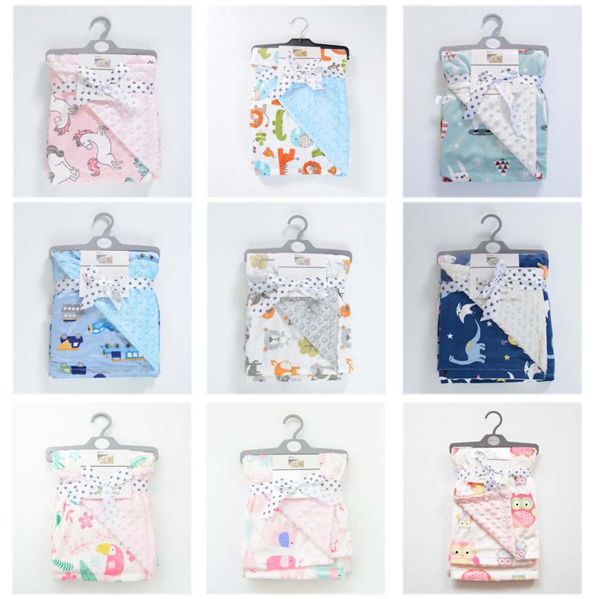 Children's coral duvet