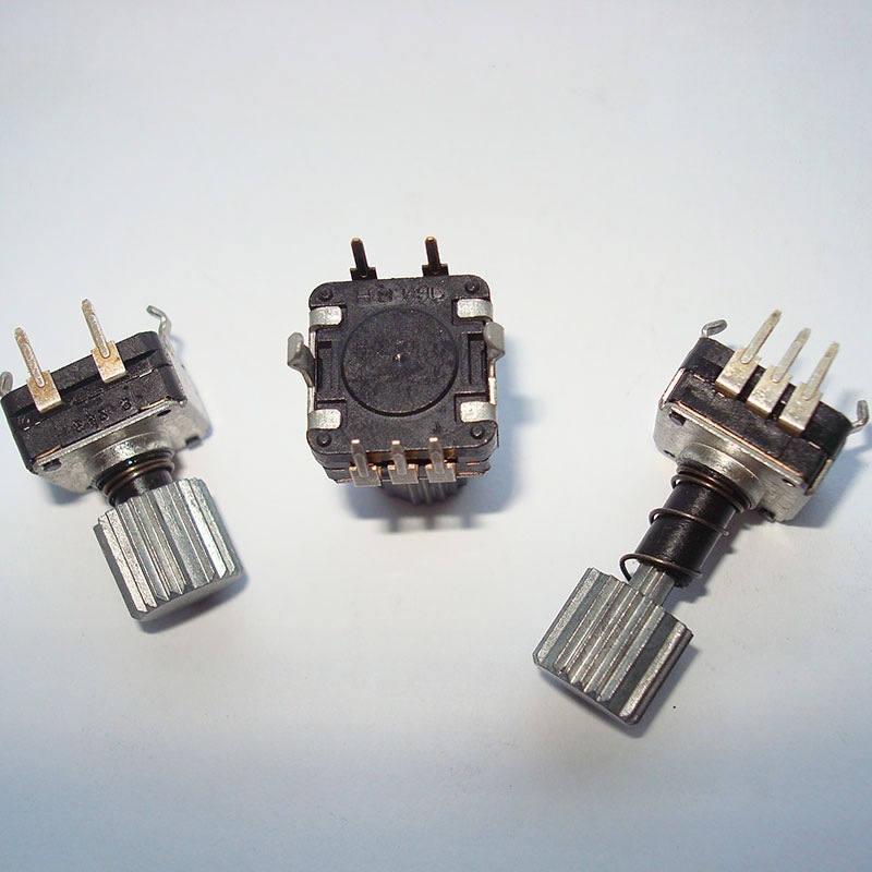 奥迪A6汽车原装音量调节器 车用音响控制器 360度无限旋转编码器