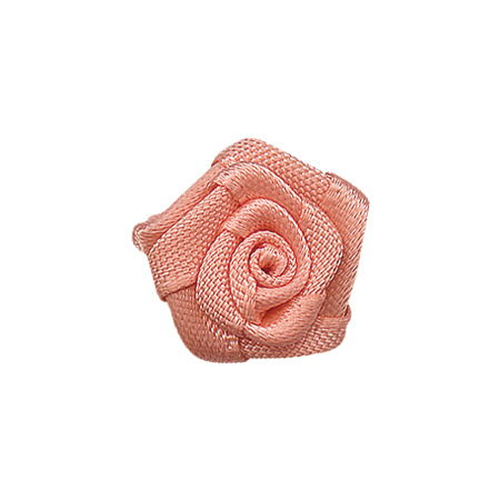 Yao Ming cinta tocado Decoración Ropa Rosa pequeña flor hecha a mano DIY de tres puntos de cinco ángulos cinta de poliéster Rosa pequeña flor