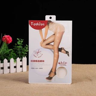 现货通用丝袜包装盒 任意剪连裤袜袜盒 打底裤包装盒丝袜盒可定制