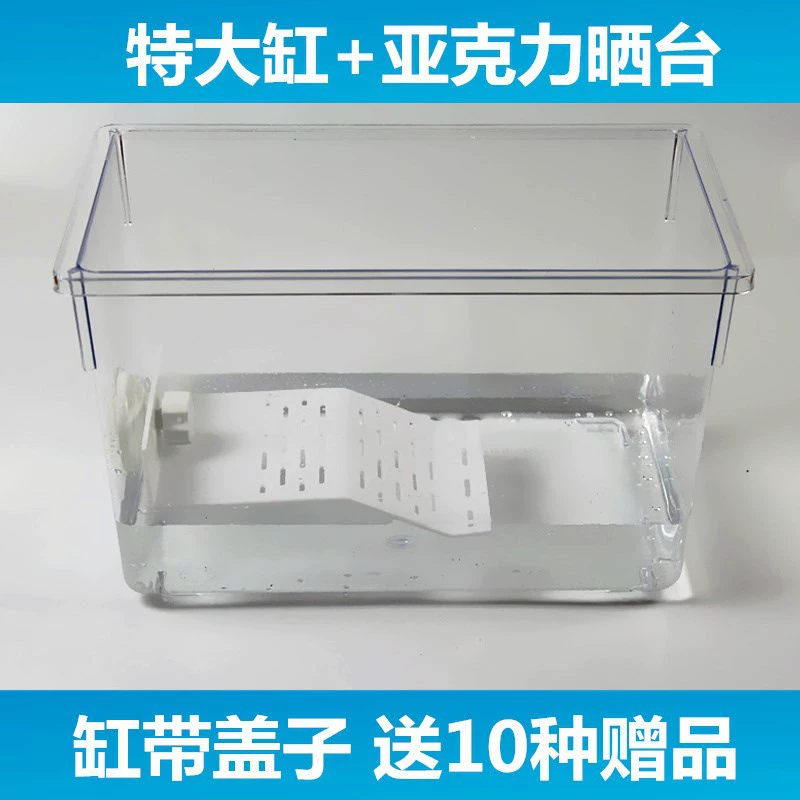 Plastic glass transparent aquarium PVC, handheld acrylic rectangular cover