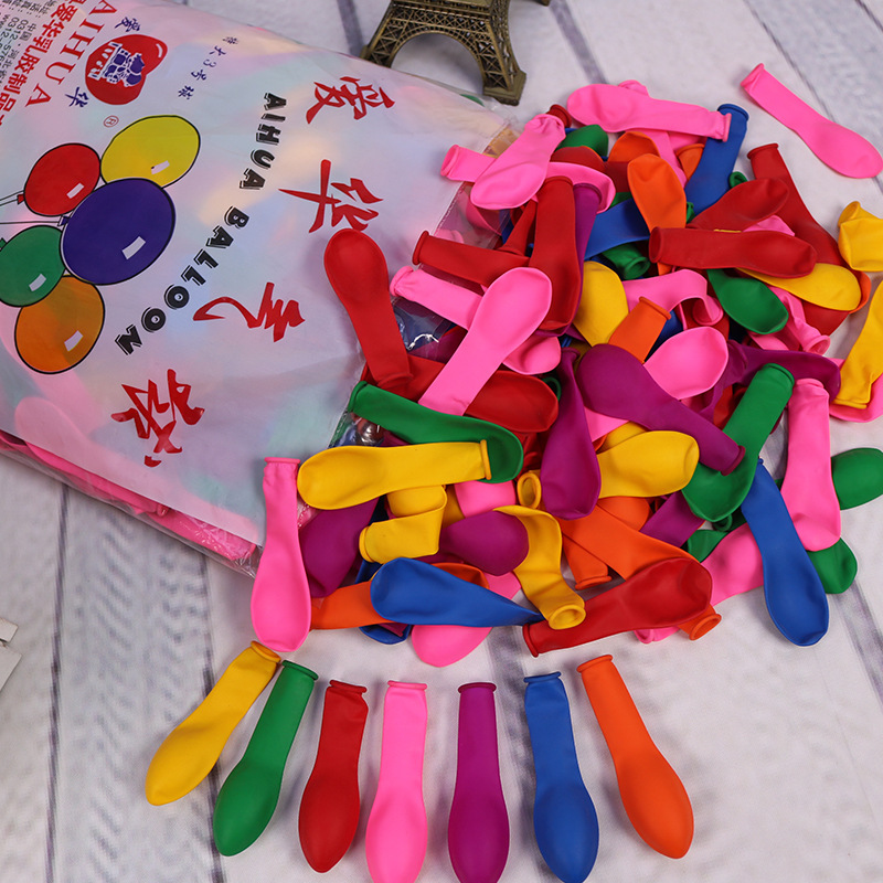 爱华大三号气球 地摊气球庙会500个装批发水球 发泄球厂家批发|ru