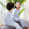 Autumn and winter new pattern Solid children Cotton soft thickening Plush keep warm Underwear suit men and women CUHK Autumn coat Long johns