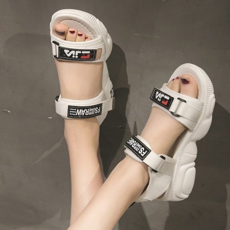 Chaussures été pour femme en Caoutchouc - Ref 3345312 Image 8