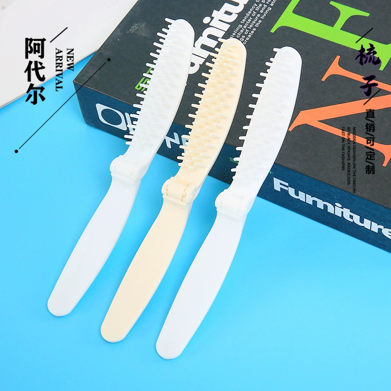 Туалетные принадлежности небольшой одиночной гостиницы гребня устранимые подходят гребень охраны окружающей среды гребня комнаты для гостей гостиницы Б & Б