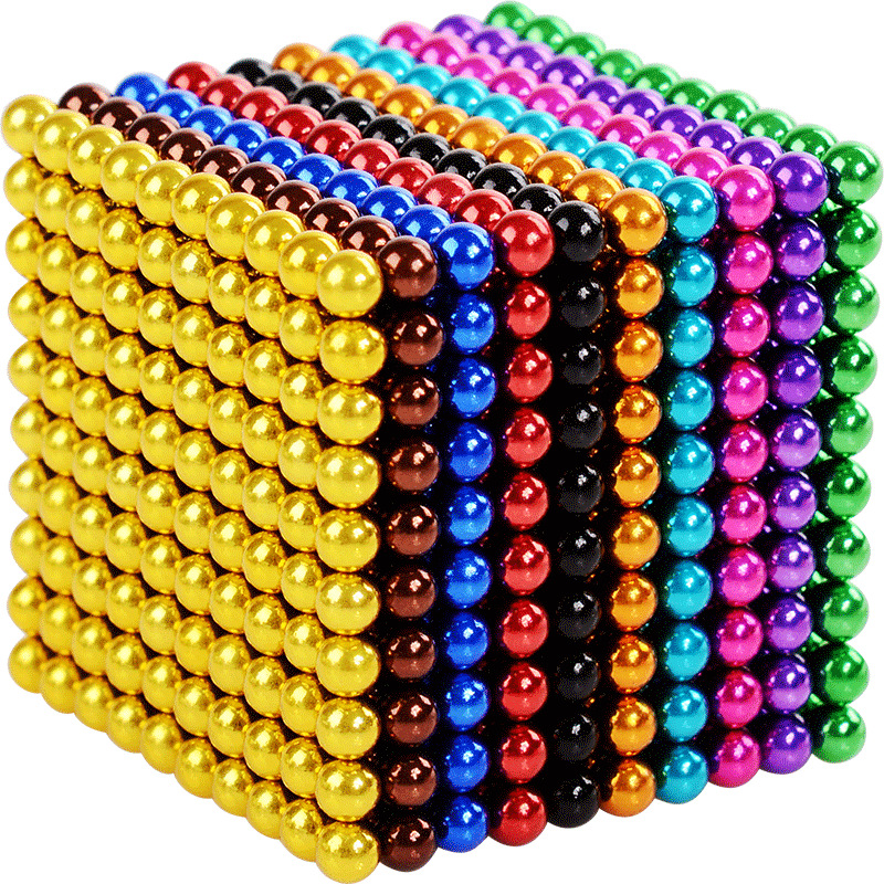Magnetic Ball Mark Ball Beads Puzzle Rubik's Cube Creative Decompression Magnet Toys