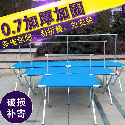 夜市衣服摆地摊架子厂家 1米加厚折叠桌组合伸缩便携展示架包邮|ms