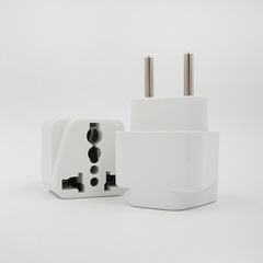 Convert plug for European standards Travel adapter for Italy, Switzerland, and Europe European standard conversion plug Manufacturer wholesale