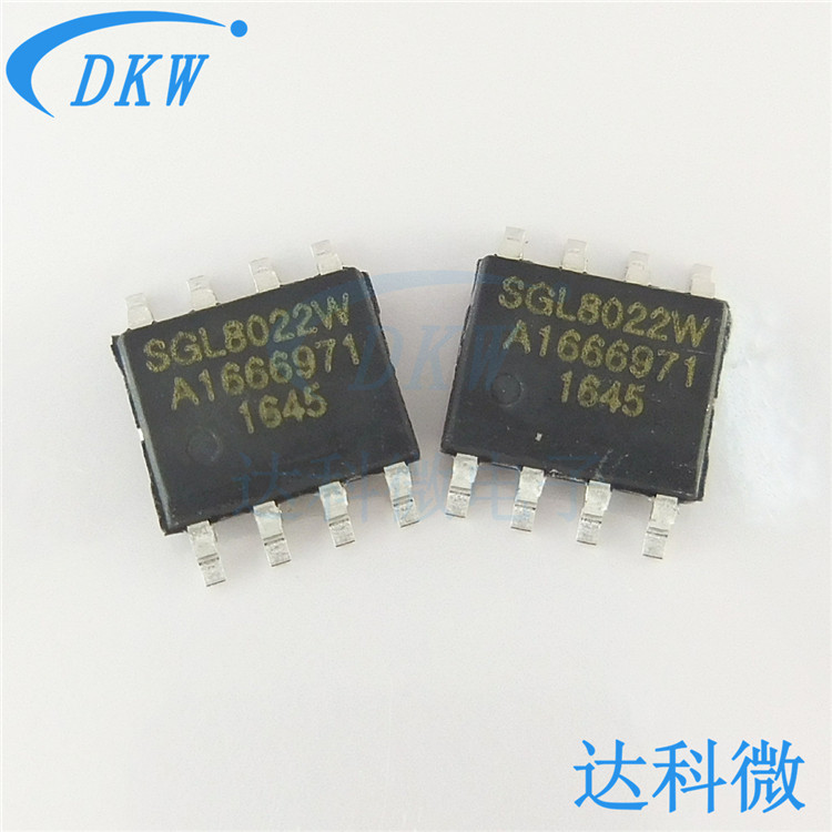 SGL8022W SOP8 LED灯光亮度调节及开关控制 单通道触摸IC SGL8022