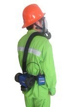 强制送风呼吸器电动送风长管单人自吸式防毒长管面罩消防下水道