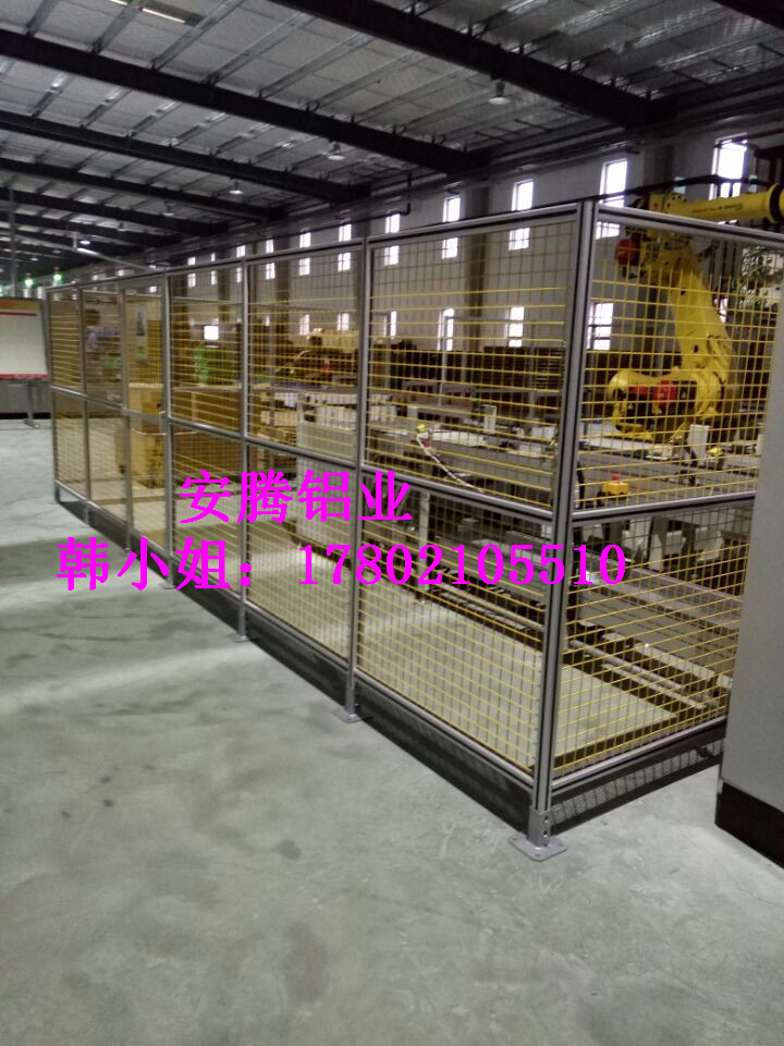 厂家直供机器人围栏 车间隔离网安全防护围栏